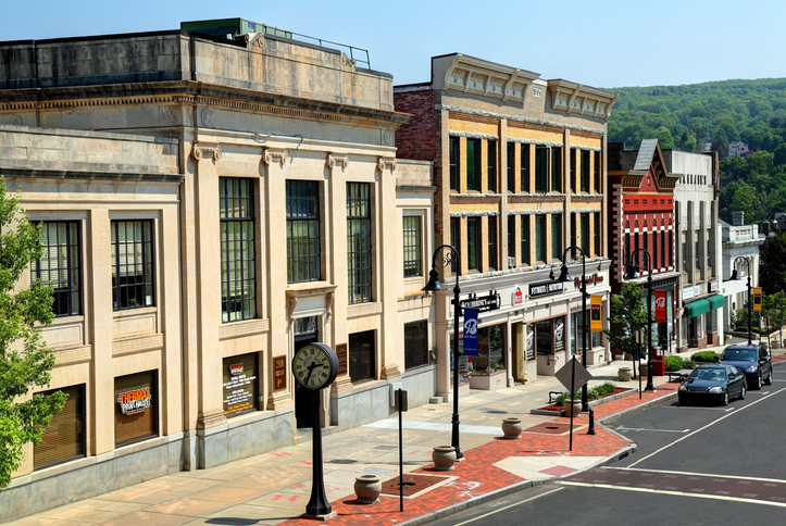 Panoramic Image of Bristol, CT